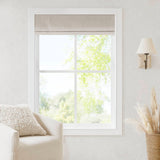 Total Blackout Cordless Roman Shade, Linen