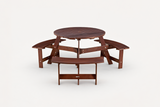 NOVIA 6 Seaters Outdoor Round Set