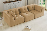 CORDELIA 116" 3-Seater High Armrest Sofa