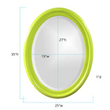 George Mirror - Glossy Green