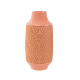 Richland Embossed Peach Vase- Medium