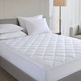 Premium Diamond Quilted Mattress Pad, Full, Queen