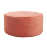 Universal Round Ottoman Cover- Pana Terra