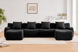 ROMA 148" 4-Seater Sofa with 2 Ottomans