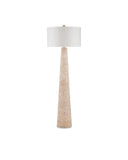Birdsong Whitewash Floor Lamp