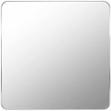 Ockenfels Modern Arched Silver Gray Wall Mirror