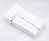 Gray Embroidery Napkins - Line Design