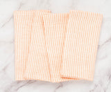 Orange Linen Napkins