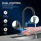 Adela Series Modern Touchless Pull-Down Kitchen Faucet