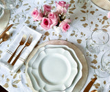 White Dinner Napkins - Pearl Napkins