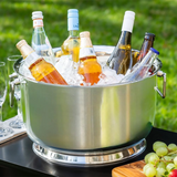 Demetricus 4.3 Gal Stainless Steel Beverage Tub