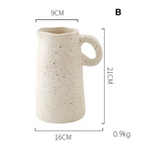 Simple Ceramic Flower Vase for Home Decor