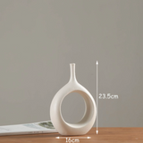 Hollow Out Ceramic Flower Vase Decor