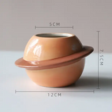 Planet Ceramic Plant Pot Decorative Planter