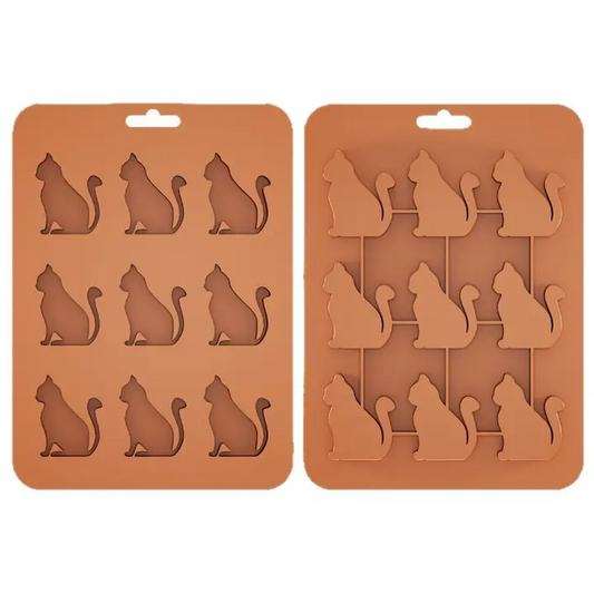 Silicone Cat Ice Cube Tray Creative Mold