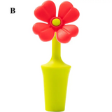 Flower Silicone Wine Stopper Bottle Sealer
