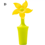 Flower Silicone Wine Stopper Bottle Sealer