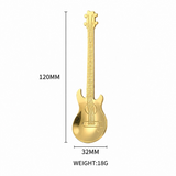 Guitar Shape 304 Stainless Steel Coffee Spoon