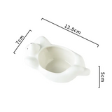 Polar Bear Ceramic Sauce Dish Bowl