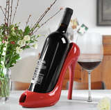 High Heel Shoe Wine Bottle Holder Stand