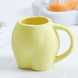 Ceramic Body Art Coffee Mug Novelty Cup