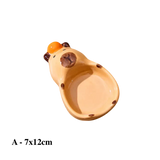 Capybara Ceramic Dipping Dish Cute Animal Plate