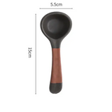 Vintage Japanese Ceramic Soup Spoon