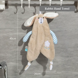 Cute Animal Coral Fleece Hand Towel