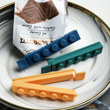4pcs Building Block Snack Sealing Bag Clips