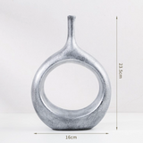Hollow Out Ceramic Flower Vase Decor