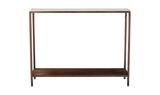 Bottego Console Table Antique Copper
