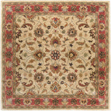 Cherryfield Hand Tufted Brown & Rust 1001 Wool Rug