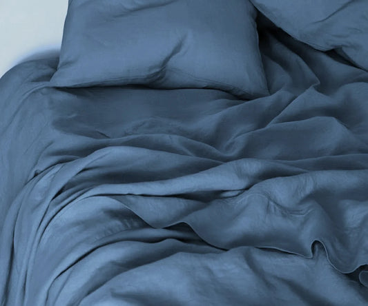 Dusty Blue Sheets