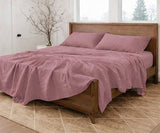 Linen Sheet Set - Dusty Mauve