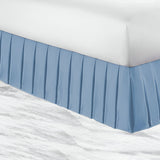 400TC Sateen Solid Cotton Pleated Bed Skirt
