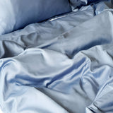 400TC Cotton Sateen Solid Duvet Cover Set