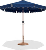 Amalfi - Patio Umbrella - Light Brown Base / Light Brown Pole