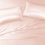 Luxury Satin 2-Piece Pillowcase Set, Blush Pink