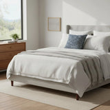 Milos Navy Indoor Outdoor 20x20 Pillow
