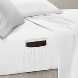 Modern Leaves Comforter Set with Bed Sheets, Yellow