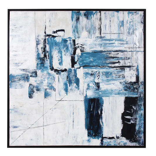 Window Frost Hand Painted Original Art