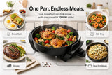 Moss & Stone 12-Inch Nonstick Electric Skillet