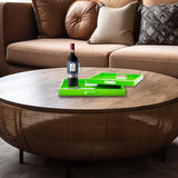 Saint Tropez Square Tray Set of 2 - Green