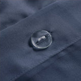 Clip Jacquard Pompoms Comforter/Duvet Cover Set, Navy