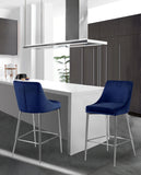 Karina - Stool with Chrome Legs (Set of 2)