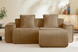 HARRISON 78" Loveseat with 1 Ottoman