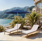Fiji - Patio Umbrella With Teak Pole