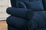 CLOUDIES 134" 3 Seater Sofa with 1 Ottoman