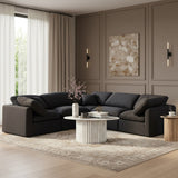 Indulge - Linen 5 Piece Modular Corner Sectional