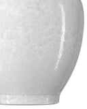 Crystalline White Vase